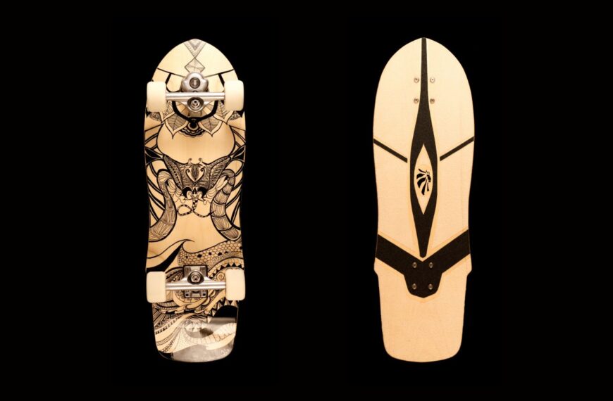 Manta surfskate od Stradivarius Longboards