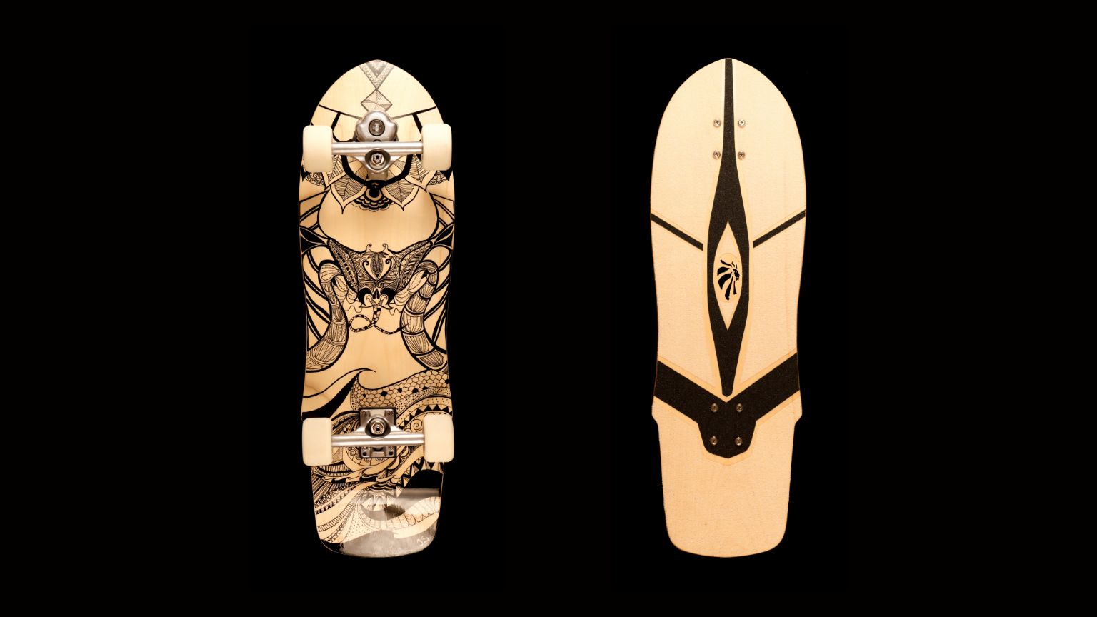 Manta surfskate od Stradivarius Longboards